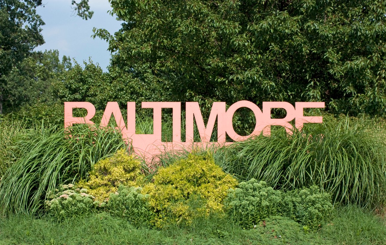 Baltimore.Sign.Stock.Image